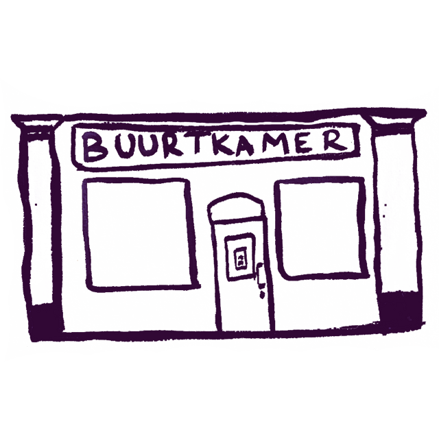 Sketch of a community room