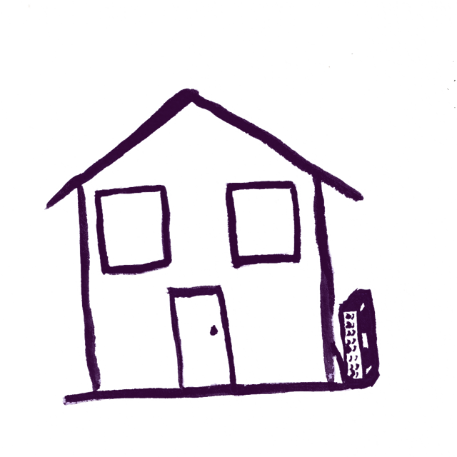Sketch of a house